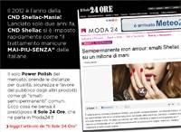 CND Shellac Power Polish su Il Sole 24 ore!